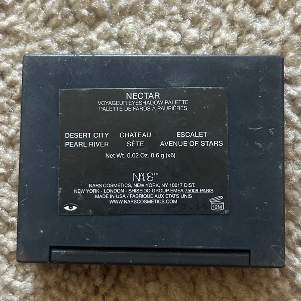 NARS VOYAGEUR EYESHADOW PALETTE NECTAR
